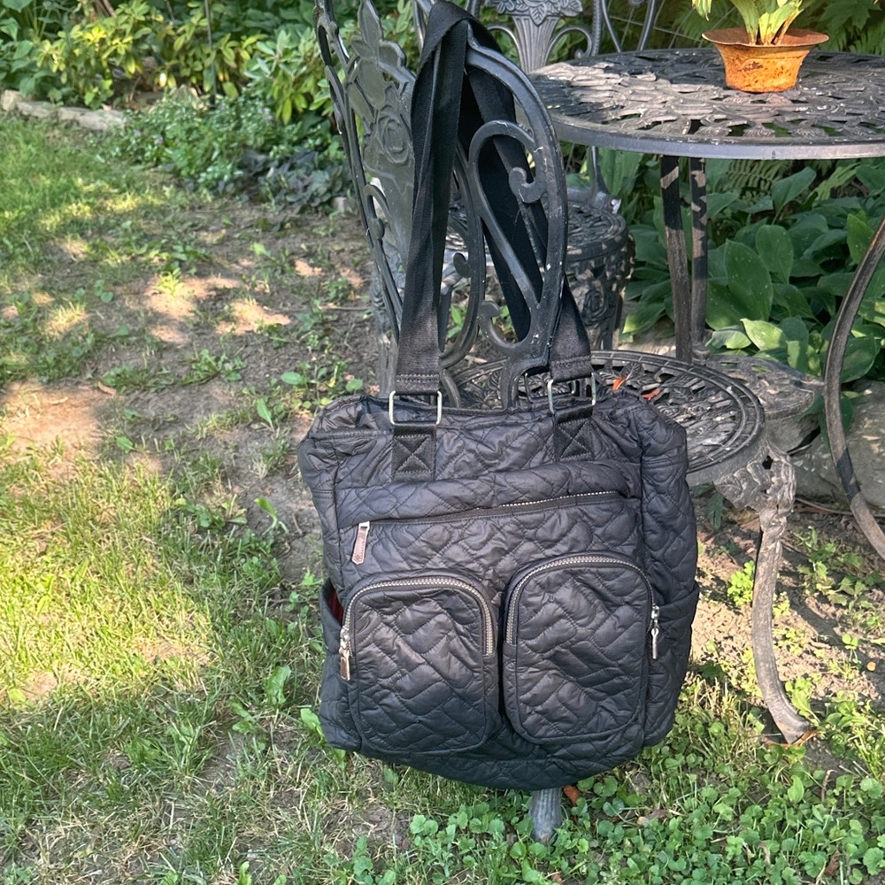 Colombia Black Quilted Women's Bag